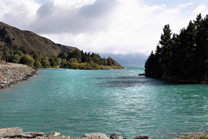 Angle Capell Avenue und Albert Town, Lake Hawea, Southland - Neuseeland