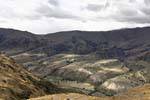 Landschaft von der Crown Range Road, Road to Cardrona Queenstown, Southland, Neuseeland.