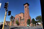 Italo-Byzantinische First Presbyterian Church Invercargill, Southland, Neuseeland.