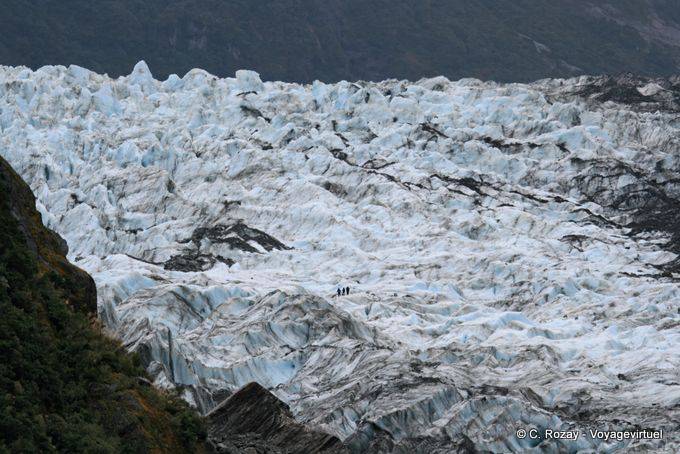 Ice Störung, Fox-Gletscher, Westküste - Neuseeland