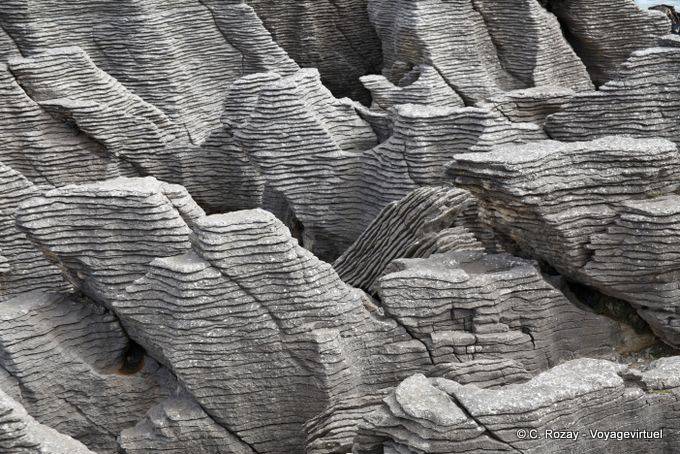 Layered Pancake Rocks, Punakaiki, Westküste - Neuseeland
