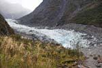 Die vor dem Gletscher, Fox-Gletscher, Westküste, Neuseeland.