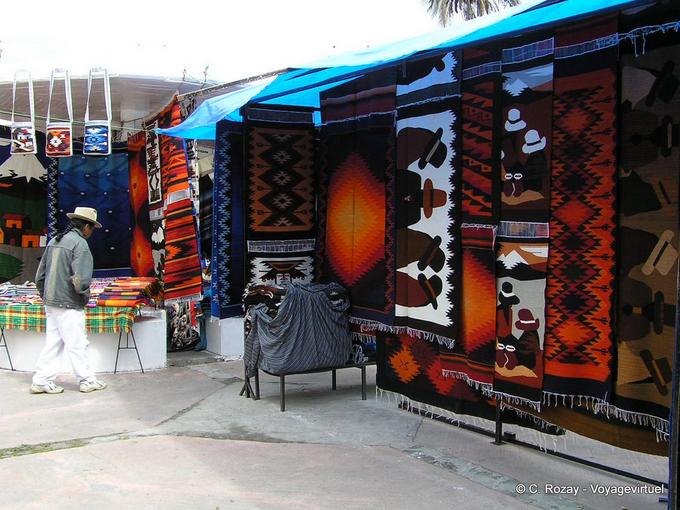 Indianer Stall Matten, Otavalo -Ecuador