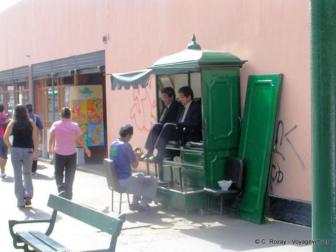 Der Schuhputzer, Lima -Peru