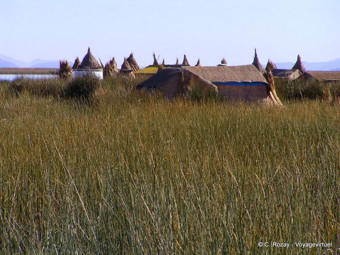 Dorf Uros, Titicaca-See -Peru
