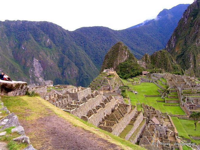 Stadtviertel bewohnt up (Hanan), Machu Picchu -Peru