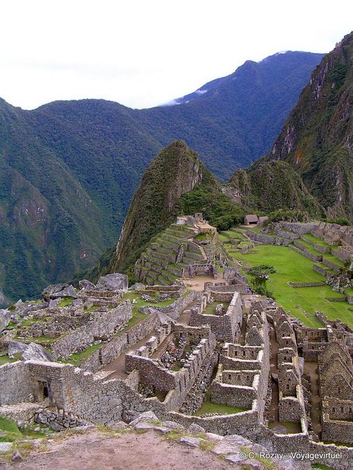 Living up Group, Hauptplatz und dem Königspalast, Machu Picchu -Peru