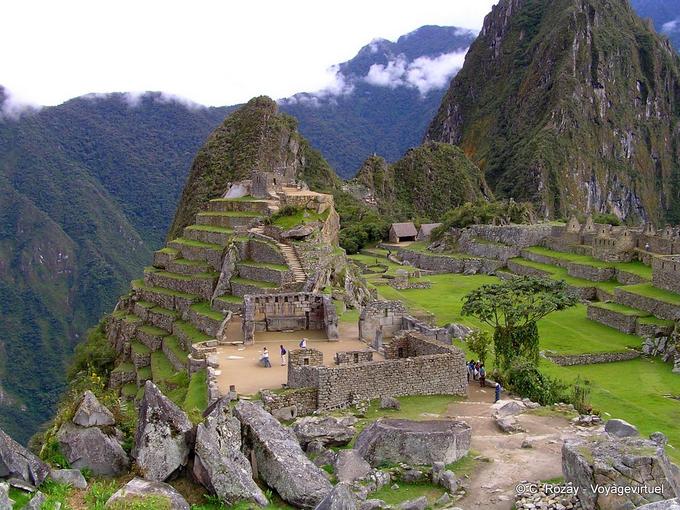 Die heilige Stätte (heilige Platz), Machu Picchu -Peru