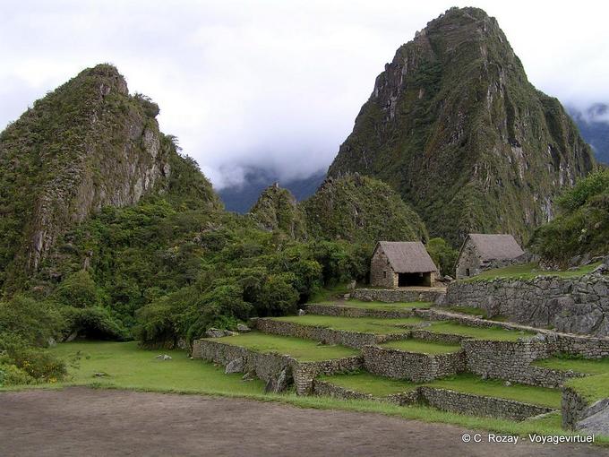 Grundsätzlich ist die historische Heiligtum von Machu Picchu -Peru