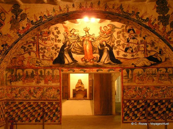 Detail von Santa Catalina de Siena Kloster in Arequipa -Peru