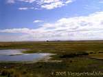 Panorama auf dem Altiplano, Peru.