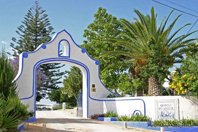 Eingang zum Quinta Caracol, Algarve - Portugal
