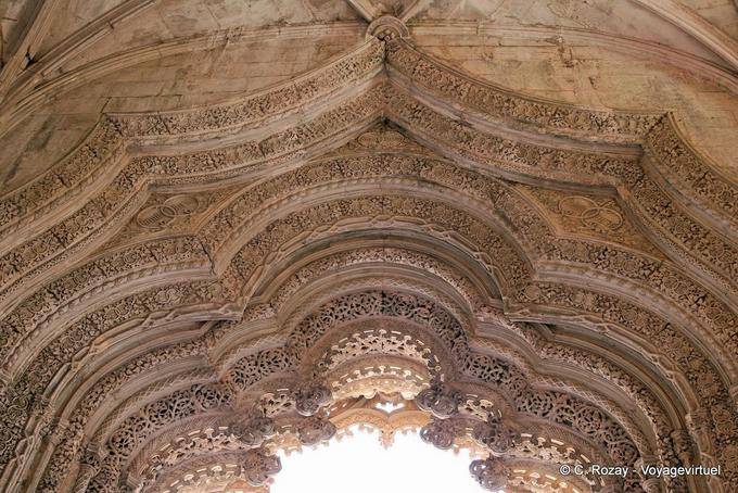 Batalha, Einzelheiten der unvollendete Kapelle - Portugal