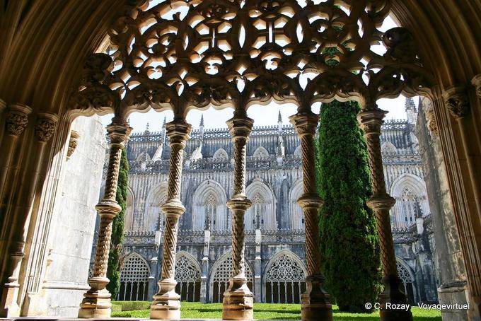 Cloister João I, ein Blick von innen, Batalha - Portugal