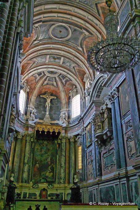 Nave Gewölbe der Kathedrale Unserer Lieben Frau Mariä Himmelfahrt, Évora - Portugal