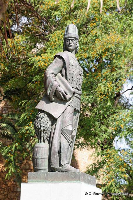Lagos, die Statue von Gil Eanes - Portugal