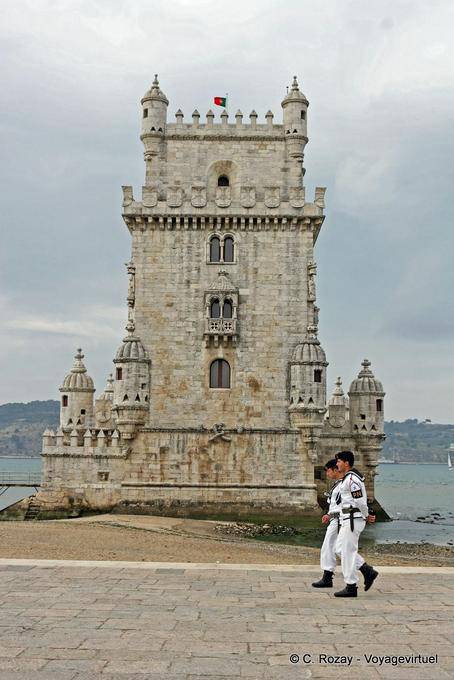 Sailors Belém Turm, Nordwand, Lissabon Vergangenheit - Portugal