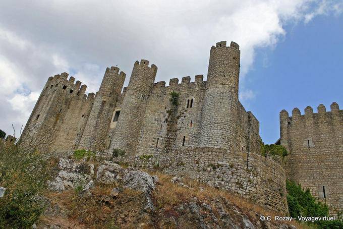 Das Schloss von Obidos - Portugal
