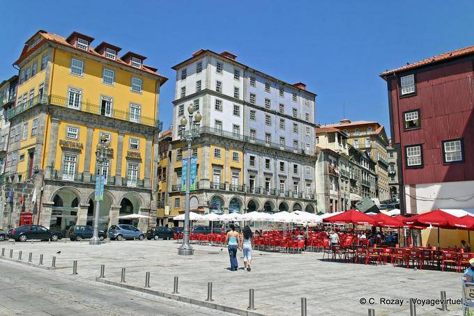 Porto, Praça da Ribeira - Portugal
