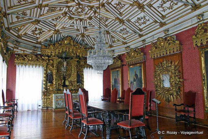 Reichsten Wohn im Museum von St. Franziskus von Assisi, Porto - Portugal
