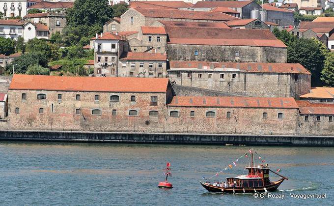 Die Portwein-Kellereien in Vila Nova de Gaia - Portugal