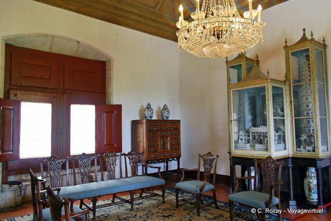 Einer der Salons des National Palace, Sintra - Portugal