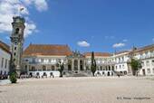 Patio das Escolas, Universität Coimbra, Portugal.