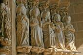 Darstellung der Apostel an der Gantry, Kathedrale von Évora vierzehnten Jahrhundert, Portugal.