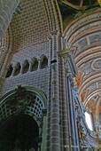 Évora, Architektur in der Kathedrale, Portugal.