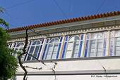 Ausrichten von Fenstern, Évora, Portugal.