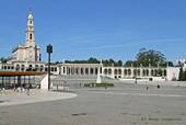 Legen Sie das Santuario de Fátima, Portugal.
