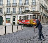 Referral Wechsel, Praça Luís de Camões, Bairro Alto, Lissabon, Portugal.