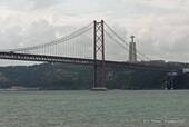 Lissabon, Ponte de Abril, Portugal.