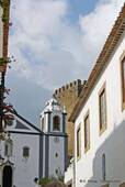 Kirche von Saint-Jacques, Óbidos, Portugal.
