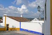 Farbschema, Óbidos, Portugal.