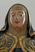 Lächeln Königin, Sacred Art Museum, Sao Francisco, Porto, Portugal.
