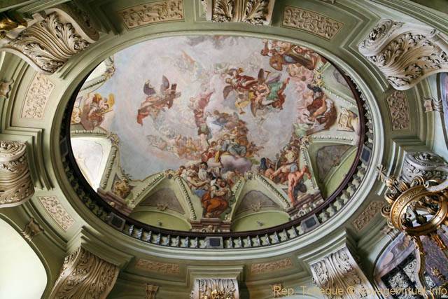 Peintures du dôme, Église Saint-Nicolas (Kostel sv. Mikuláše), Malá Strana - Prag, Tschechische Republik