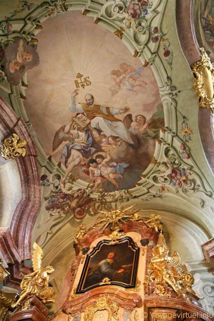Décor et peintures, Église Saint-Nicolas (Kostel sv. Mikuláše), Malá Strana - Prag, Tschechische Republik
