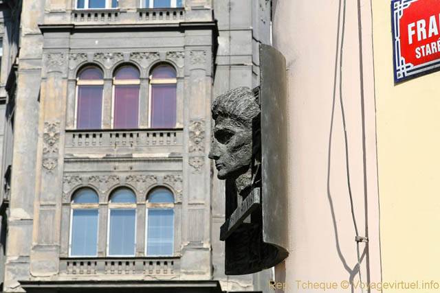 Buste Franz Kalky Namesti - Prag, Tschechische Republik