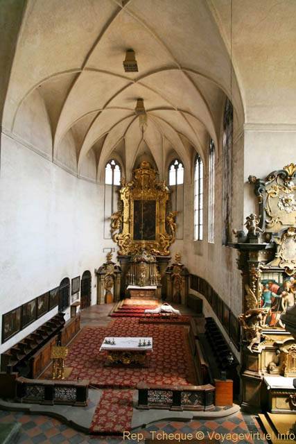 Hradcany, Ancien Palais Royal, Chapelle de Tous Les Saints, (Prazsky Hrad) - Prag, Tschechische Republik