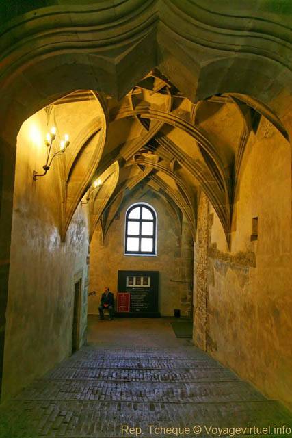 Hradcany, Ancien Palais Royal, la rampe des Cavaliers, (Prazsky Hrad) - Prag, Tschechische Republik