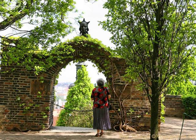 Hradčany, un regard dans les jardins du château, Zahrady, (Prazsky Hrad) - Prag, Tschechische Republik