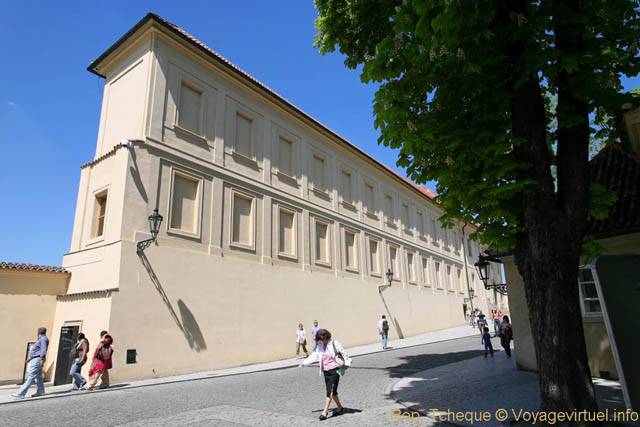 Hradčany, les fenêtres murées, U Prastneho Mostu - Prag, Tschechische Republik