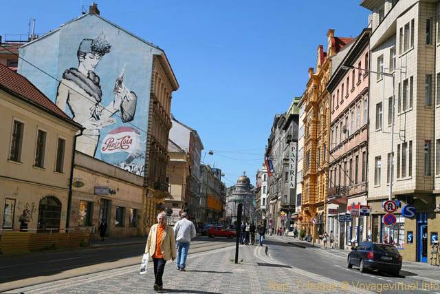 Promenade pédestre, Jindrisska Namesti - Prag, Tschechische Republik