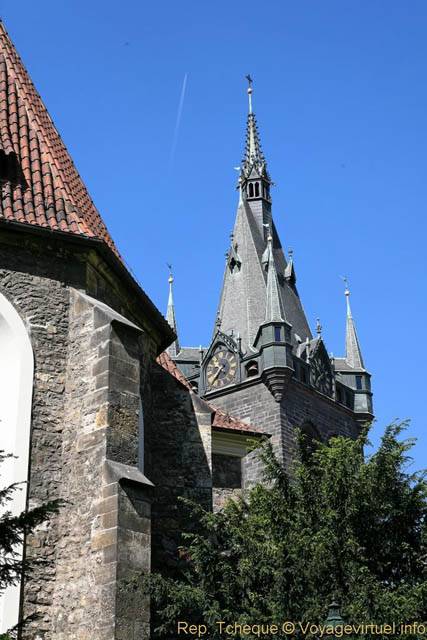 le clocher de la tour Jindrisska - Prag, Tschechische Republik