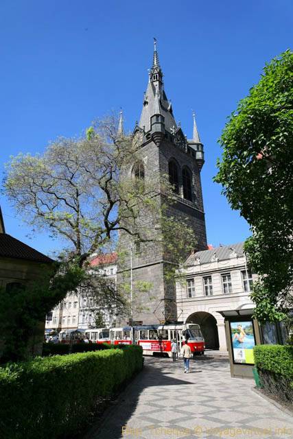 La tour Jindrisska (Jindřišská věž) - Prag, Tschechische Republik