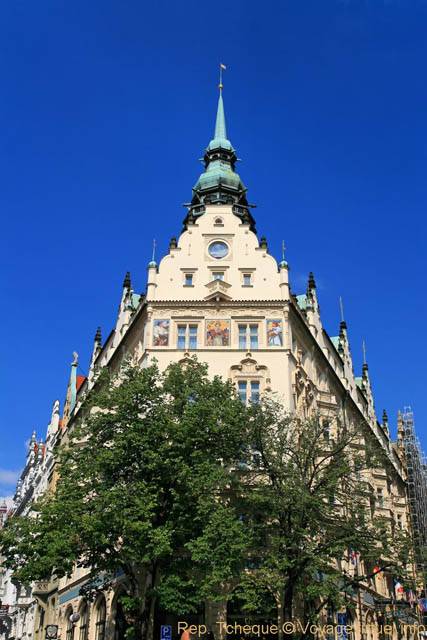 L'hôtel Paris, Králodvorská - Prag, Tschechische Republik