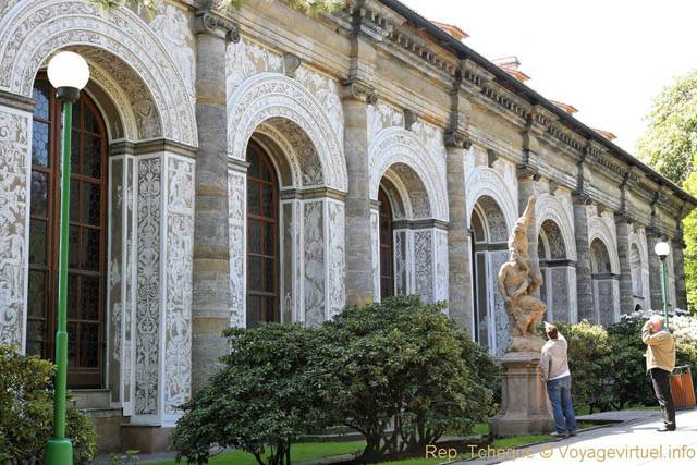 Kralovska Zahrada, les arcades de la Maison du jeu de paume, Micovna, (Prazsky Hrad) - Prag, Tschechische Republik