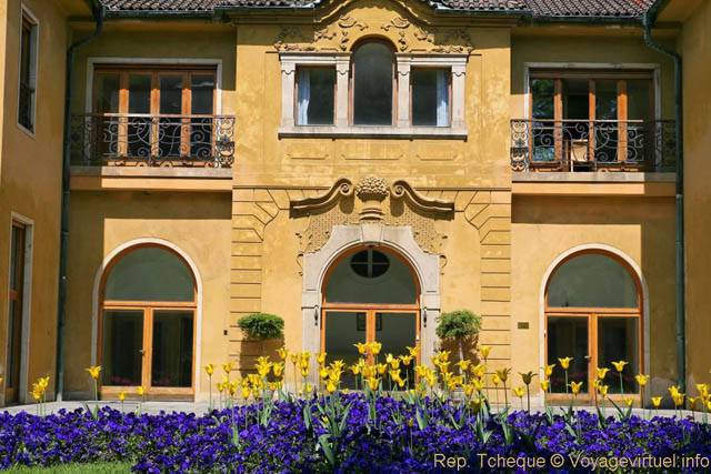 La Villa du président, Kralovska Zahrada, Jardins Royaux - Prag, Tschechische Republik