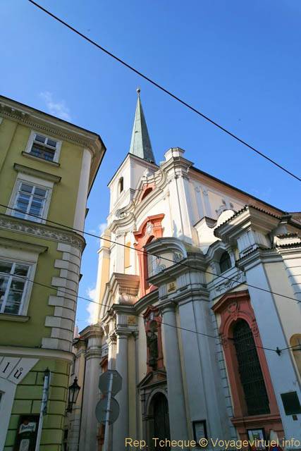 Letenska, Église Saint-Thomas, Malá Strana - Prag, Tschechische Republik